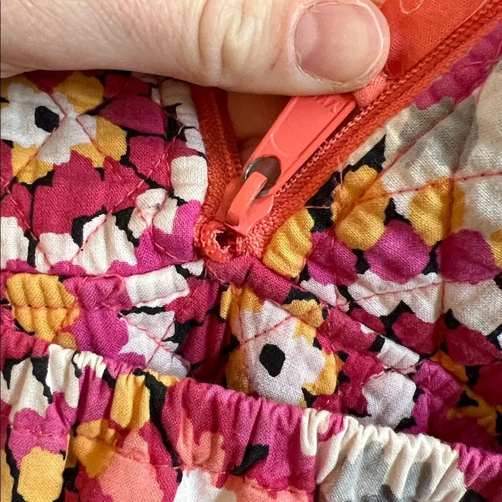 Vera Bradley Floral Quilted Pink Backpack- OS‎